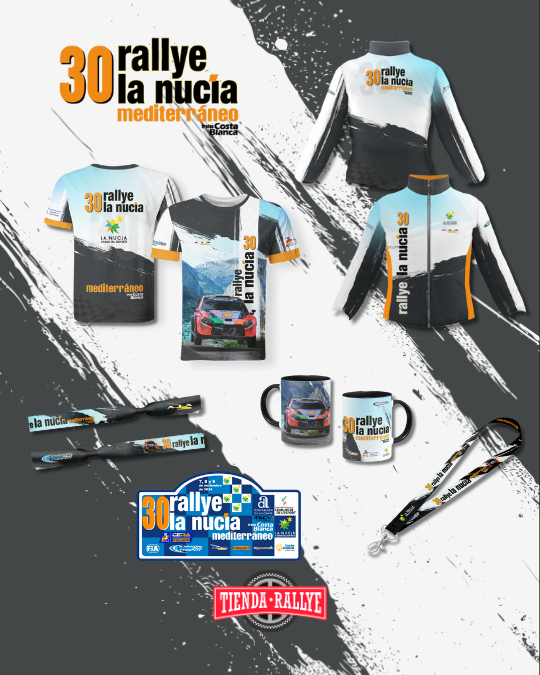 Merchandising Rallye la Nucia